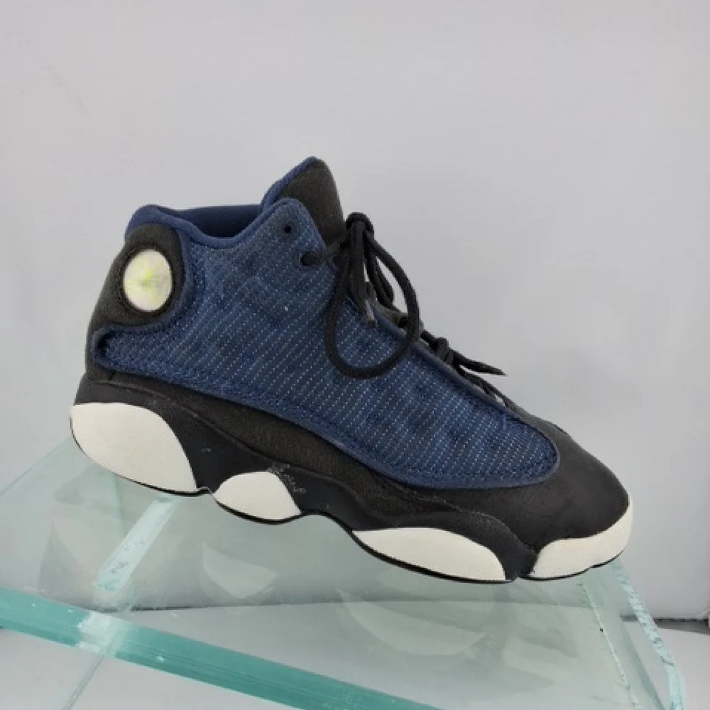Jordan Kids Shoes in Black and Blue - Picture 1 of 5